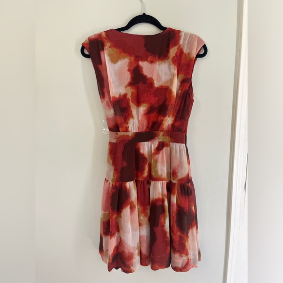 Taylor Women's Red and Pink Dress- NWOT - Picture 6 of 6